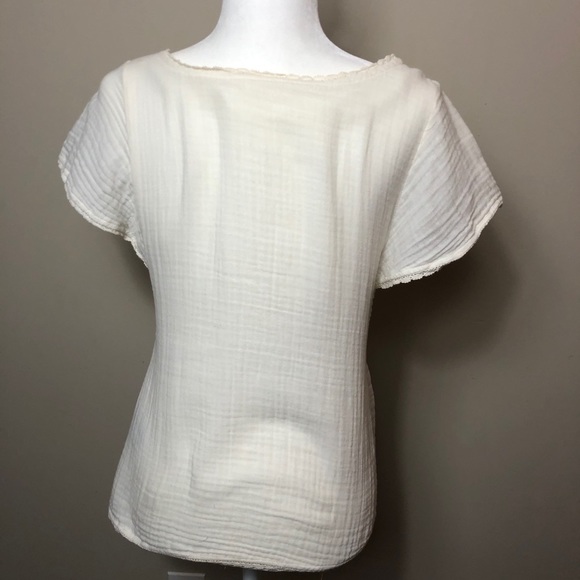 Anthropologie Tulle Blouse - Picture 2 of 8